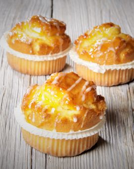 Muffin Zitrone saftig und aromatisch