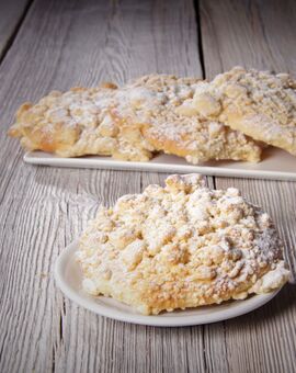 Butterstreusel-Stückchen