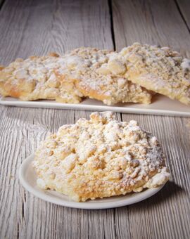 Butterstreusel-Stückchen