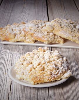 Butterstreusel-Stückchen