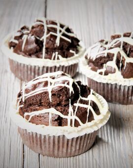 Doppel-Schoko Muffin