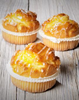 Zitronen Muffin