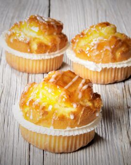 Zitronen Muffin