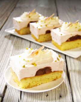 Erdbeer-Sahne-Schnitte