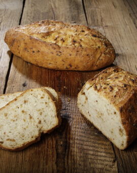 Dinkel-Zwiebel-Baguette