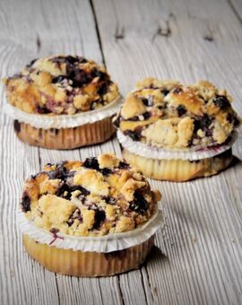 Blaubeer Muffin