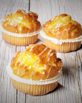 Zitronen Muffin