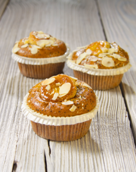 Mohn-Marzipan Muffin