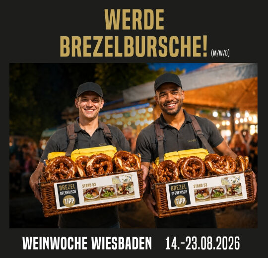Brezelbursche job weinwoche