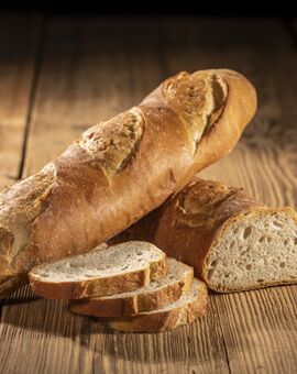 Französisches Bauernweißbrot